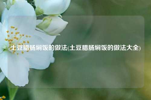 土豆腊肠焖饭的做法(土豆腊肠焖饭的做法大全)
